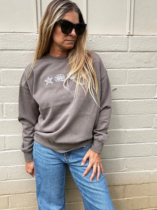 Seashell Crew Sweatshirt - The Salty BabeSweatshirt