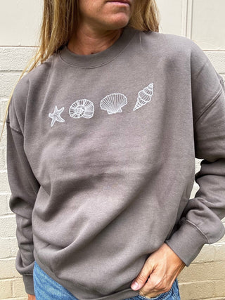 Seashell Crew Sweatshirt - The Salty BabeSweatshirt