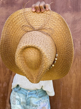 Seashell Saddle Cowboy Hat - The Salty BabeHats