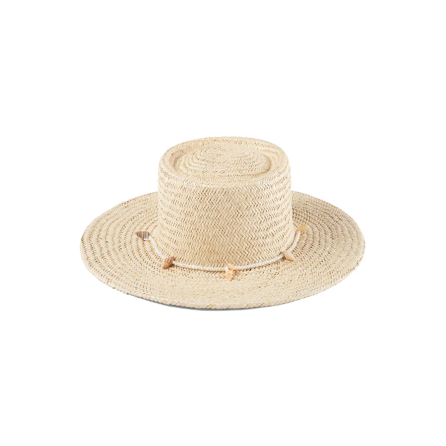 LACK OF COLOR Seashells Boater hat