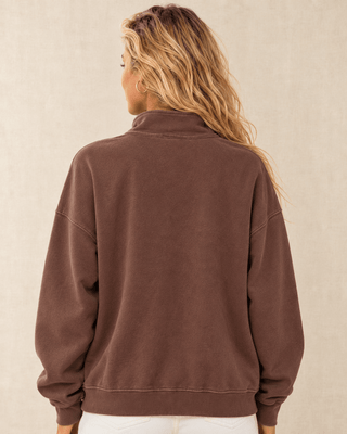 Seaside Button Front Sweatshirt | The Salty Babe
