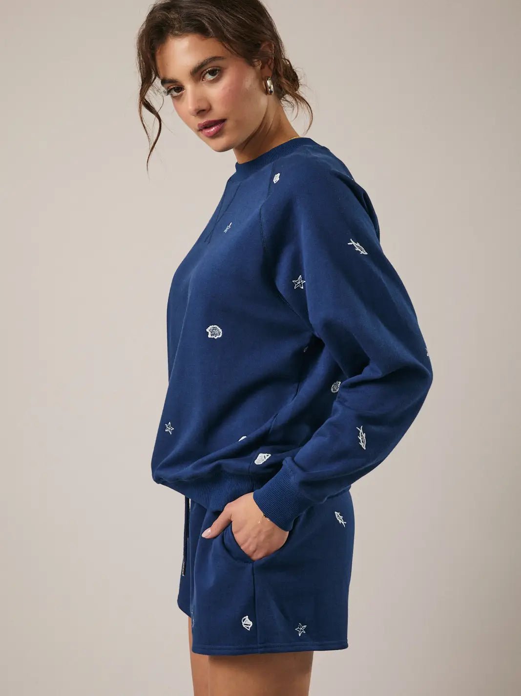 Seaside Stitches Sweatshirt - The Salty BabeSweatshirt