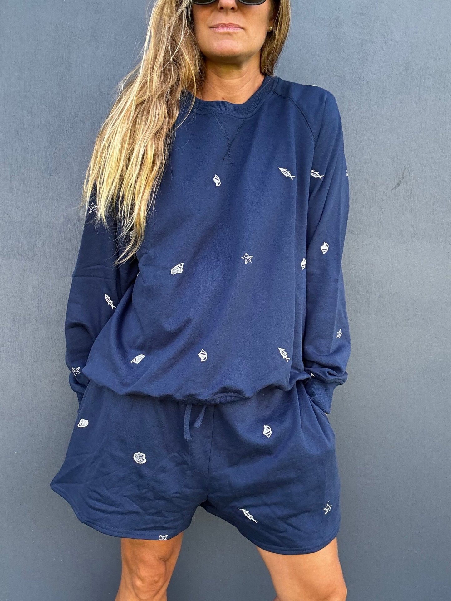 Seaside Stitches Sweatshirt - The Salty BabeSweatshirt