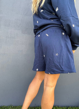 Seaside Stitches Sweatshorts - The Salty BabeShorts