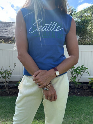 Seattle Timeout tank top - The Salty BabeGraphic Tank Tops
