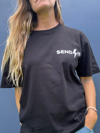Send It Crewneck Tee - The Salty BabeTee Shirts