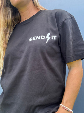 Send It Crewneck Tee - The Salty BabeTee Shirts