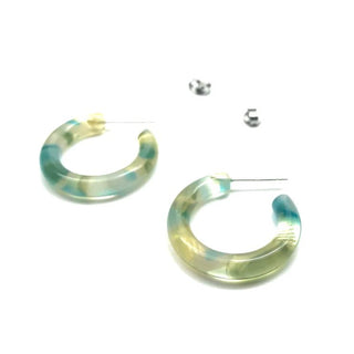 SG 1" Flat Acetate Hoop - The Salty BabeJewelry
