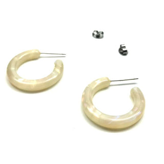 SG 1" Flat Acetate Hoop - The Salty BabeJewelry