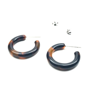 SG 1" Flat Acetate Hoop - The Salty BabeJewelry