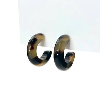 SG 1/2" Acetate Hoop - The Salty BabeJewelry