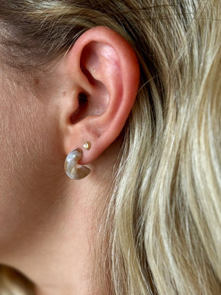 SG 1/2" Acetate Hoop - The Salty BabeJewelry
