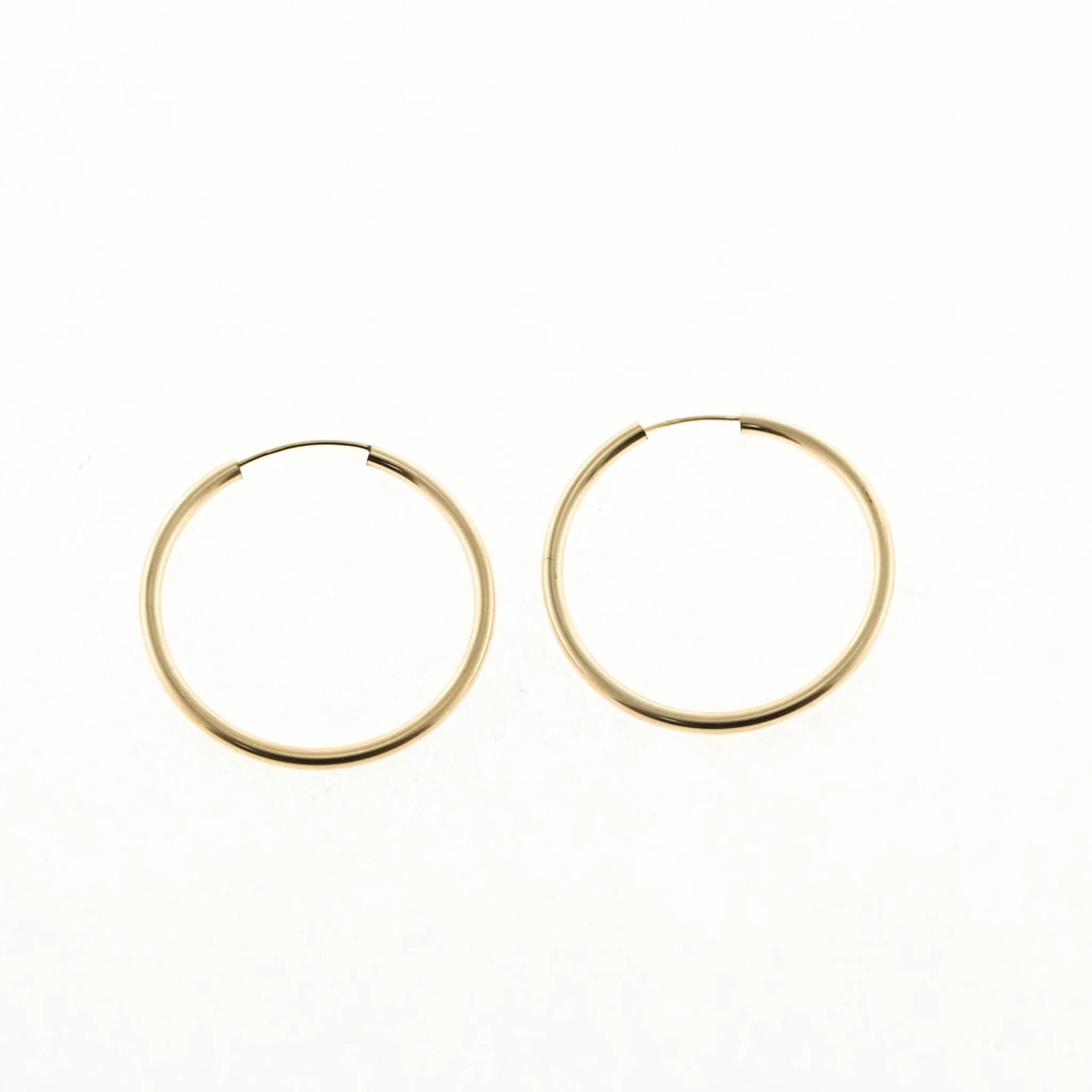 SG 20mm Endless Hoop Earring - GF - The Salty BabeJewelry