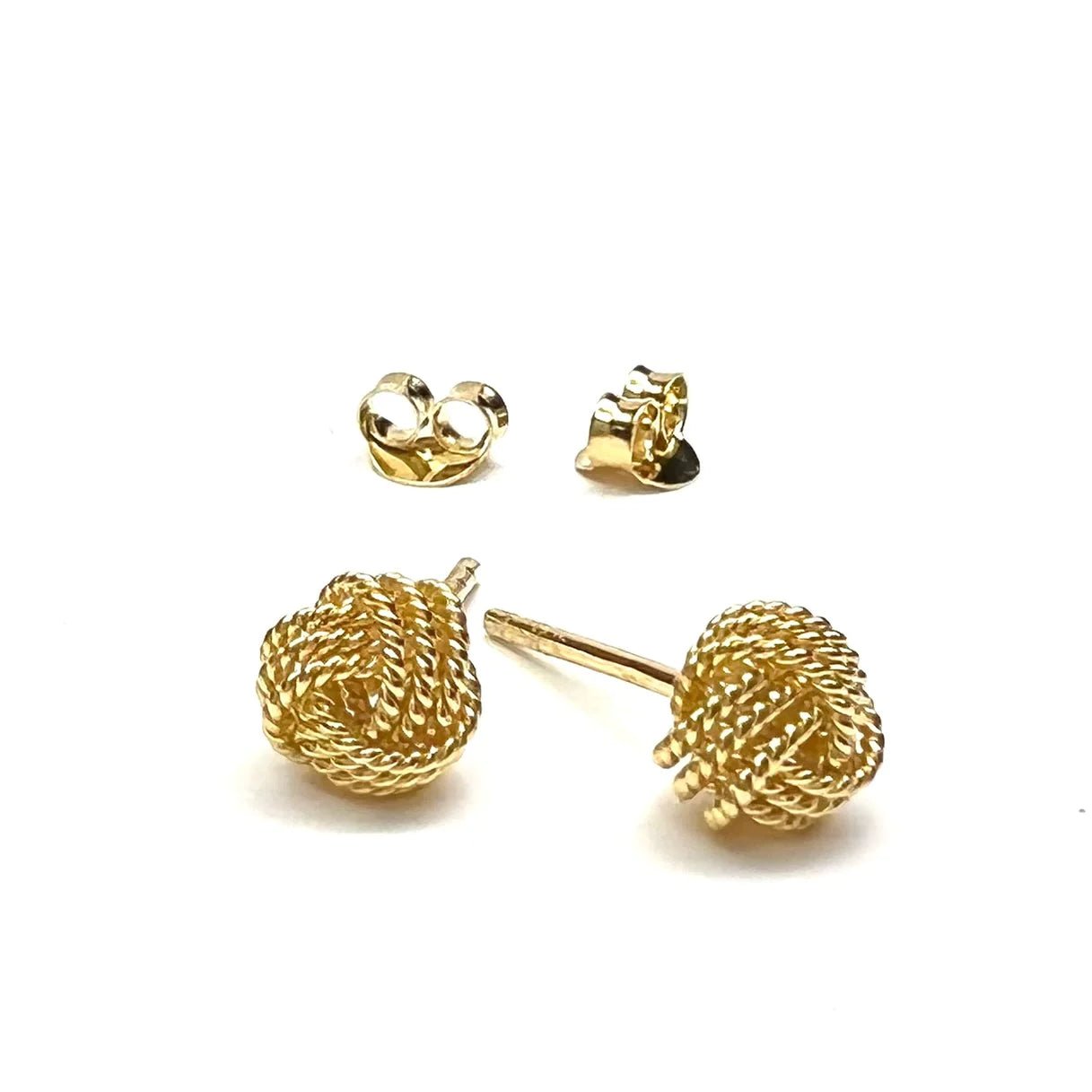 SG Medium Knot Post Studs - The Salty BabeJewelry