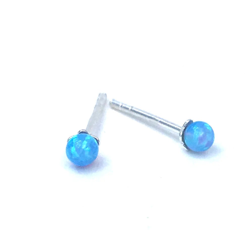 SG Opal Ball post earring - The Salty BabeJewelry