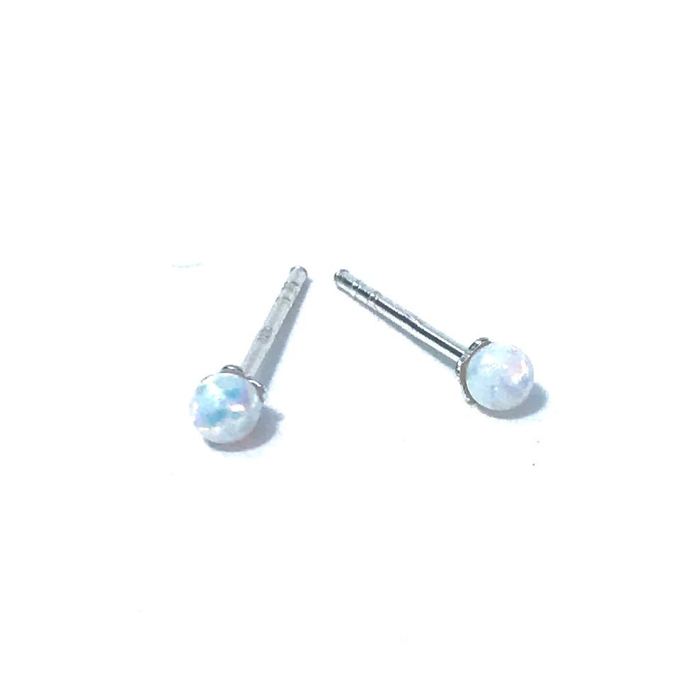 SG Opal Ball post earring - The Salty BabeJewelry