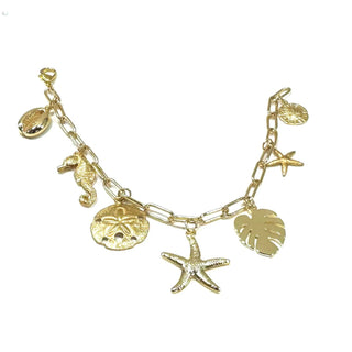 SG Starfish Beach Charm Bracelet - The Salty BabeJewelry