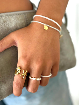 SG Starfish/Clamshell Ring - The Salty BabeRings