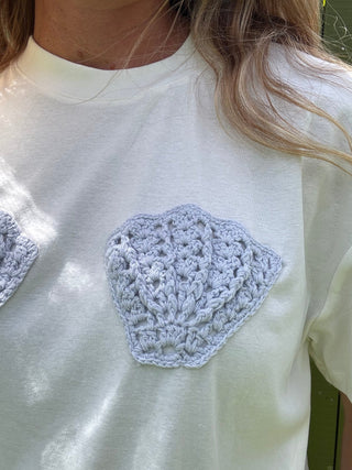 Shell Crochet Tee - The Salty BabeTee Shirts