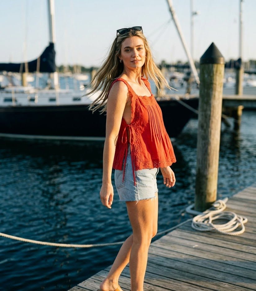 Shore Lace Top - The Salty BabeTop