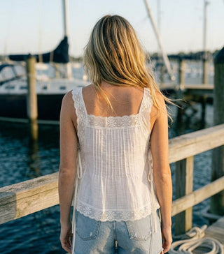 Shore Lace Top - The Salty BabeTop