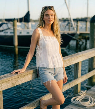Shore Lace Top - The Salty BabeTop