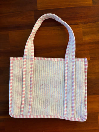 Shore Thing Quilted Tote Bag - The Salty BabeTote Bag