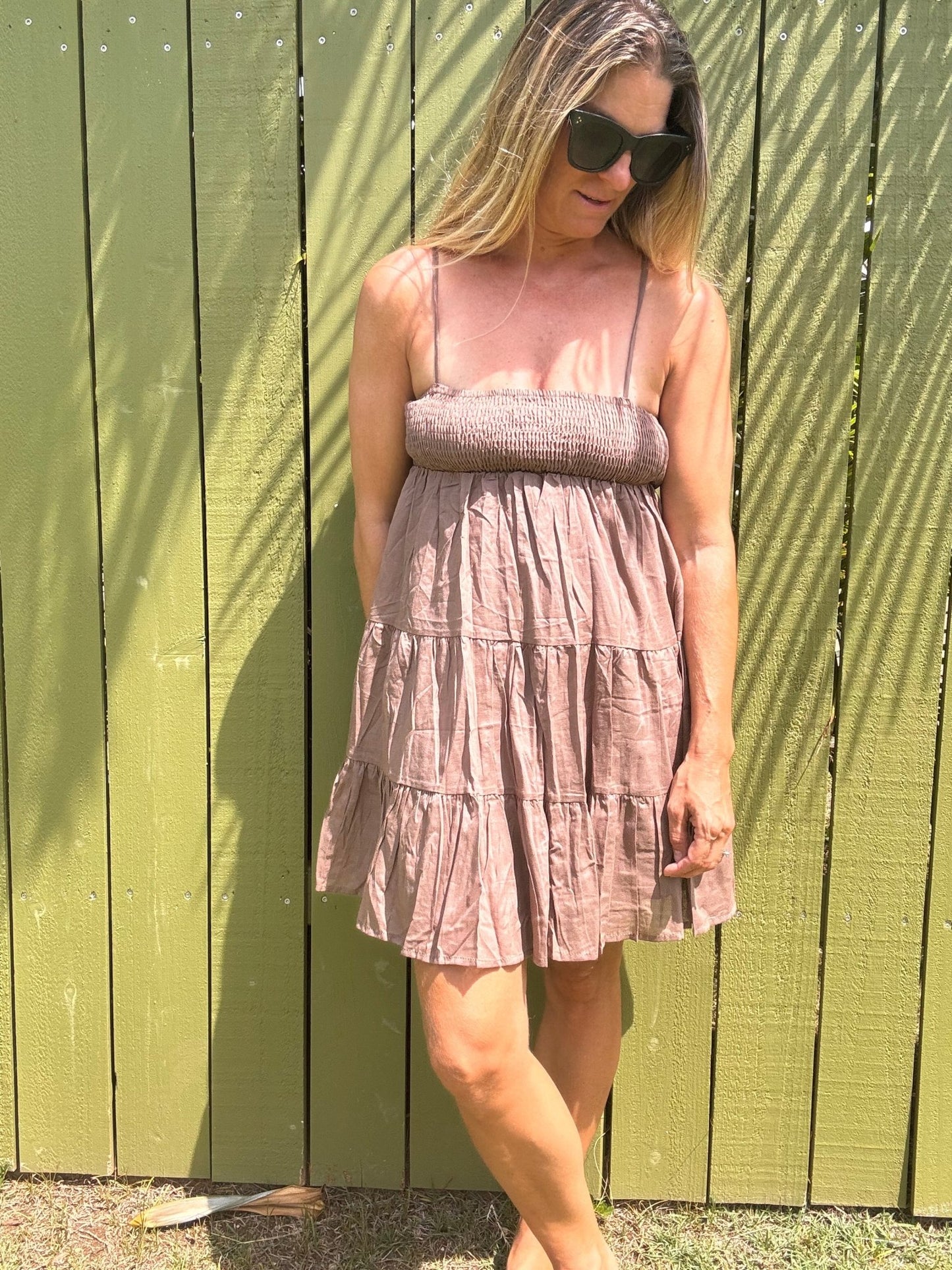 Short & Sweet Mini Dress Small / Off White Short & Sweet Mini Dress Small / Off White