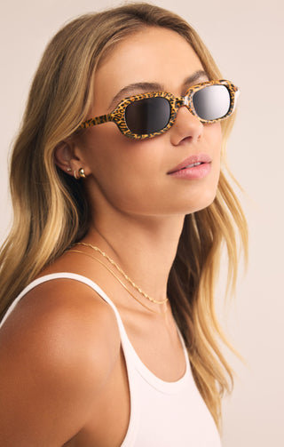 ZSUPPLY Myst Polarized Sunglasses in Leopard/Grey