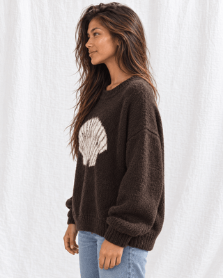 Slow Morning Sweater - Dark Brown | The Salty Babe