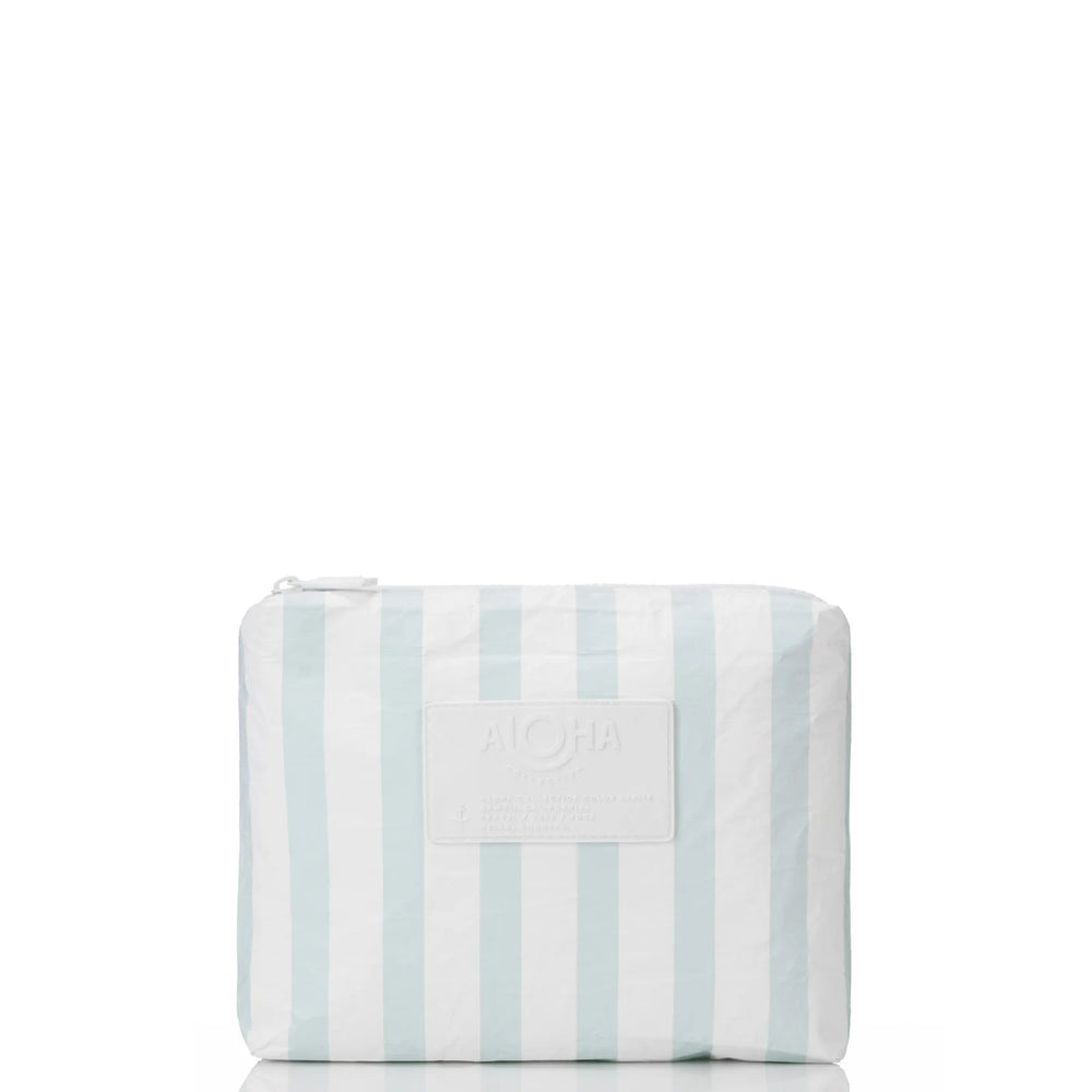 ALOHA COLLECTION Small Le Stripe pouch-Mirage