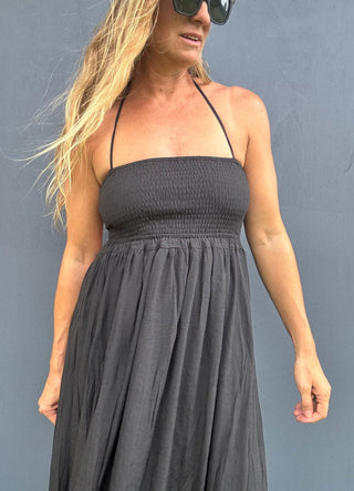 Smocked & Sassy Maxi Dress - The Salty BabeDresses