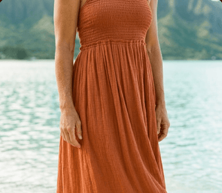 Smocked & Sassy Maxi Dress - The Salty BabeDresses