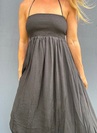 Smocked & Sassy Maxi Dress - The Salty BabeDresses