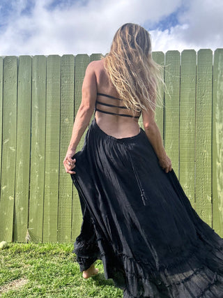 Smocked & Sassy Maxi Dress - The Salty BabeDresses