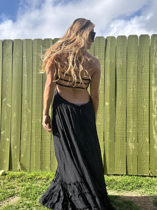 Smocked & Sassy Maxi Dress - The Salty BabeDresses