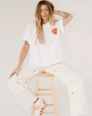 Sorry Mom Tee - White - The Salty BabeTee Shirts