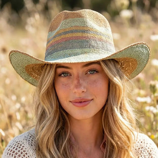 Spring Hue Raffia Hat | The Salty Babe