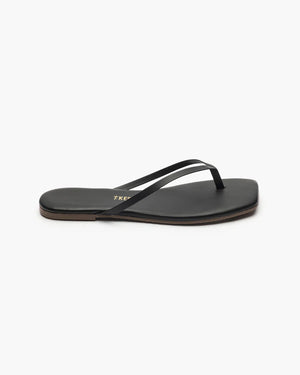 TKEES Lily Square Toe sandal-Black