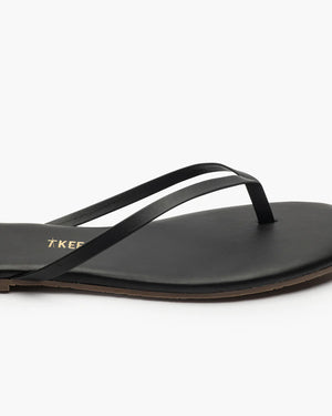 TKEES Lily Square Toe sandal-Black