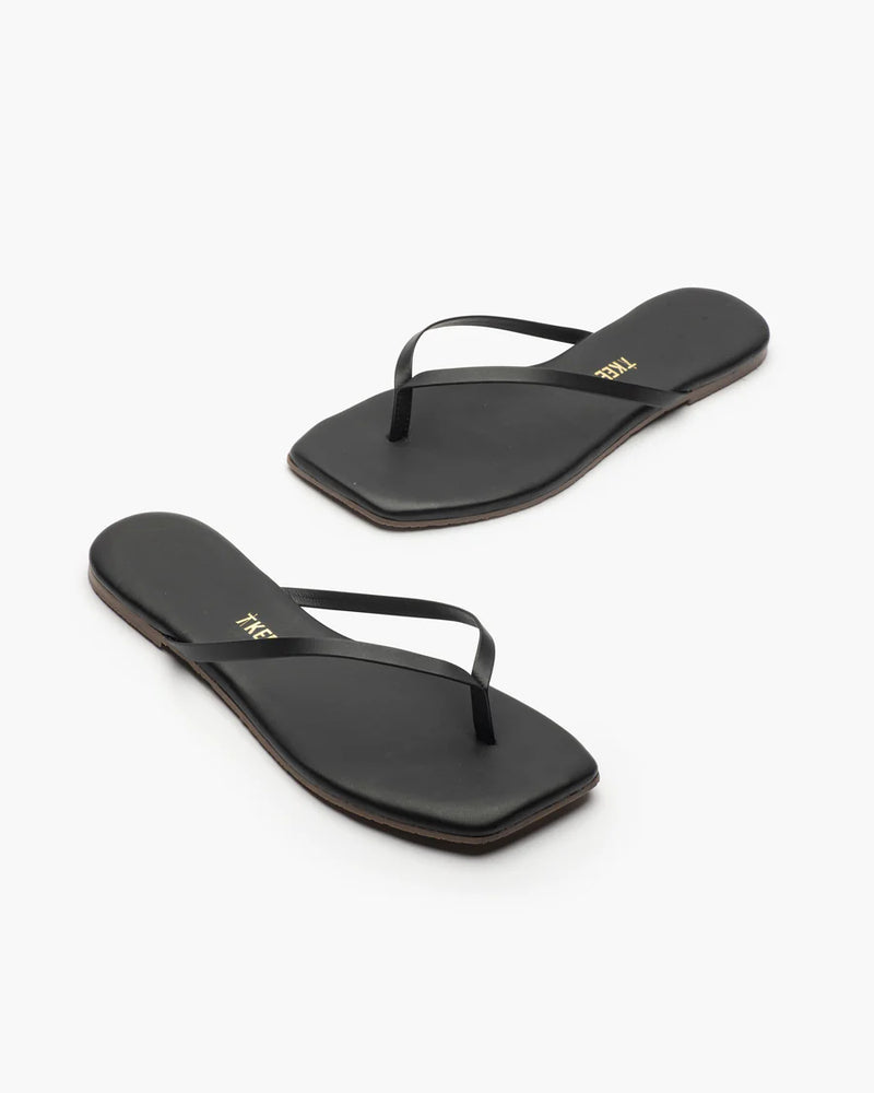 TKEES Lily Square Toe sandal-Black