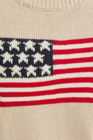Stars & Stripes Sleeveless Sweater - The Salty BabeTop