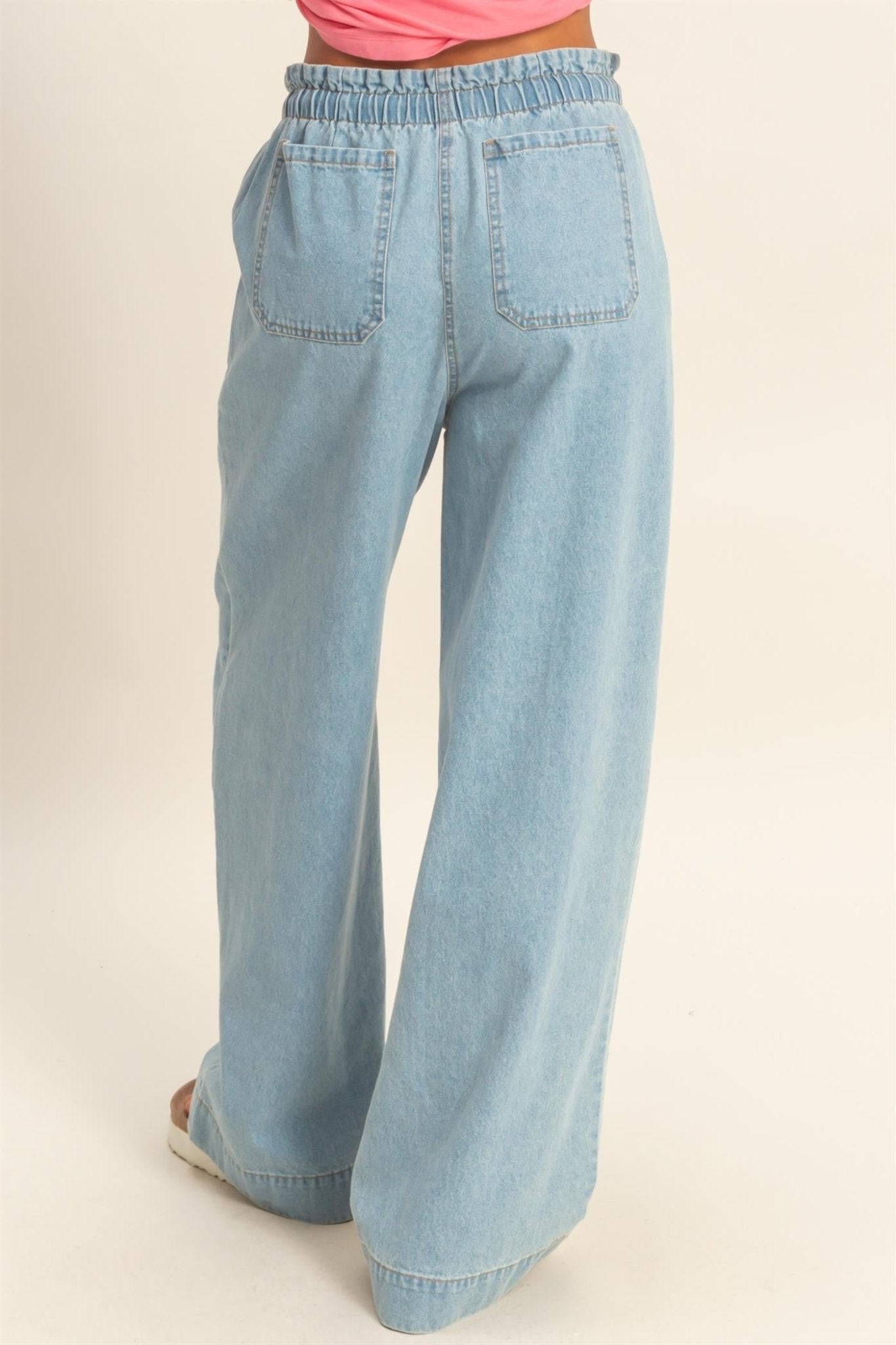 Stateside Wide Leg Pants - The Salty BabeDenim Pants