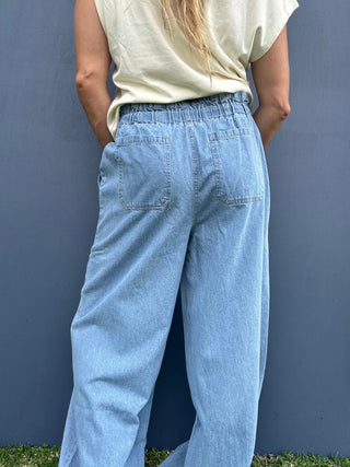 Stateside Wide Leg Pants - The Salty BabeDenim Pants