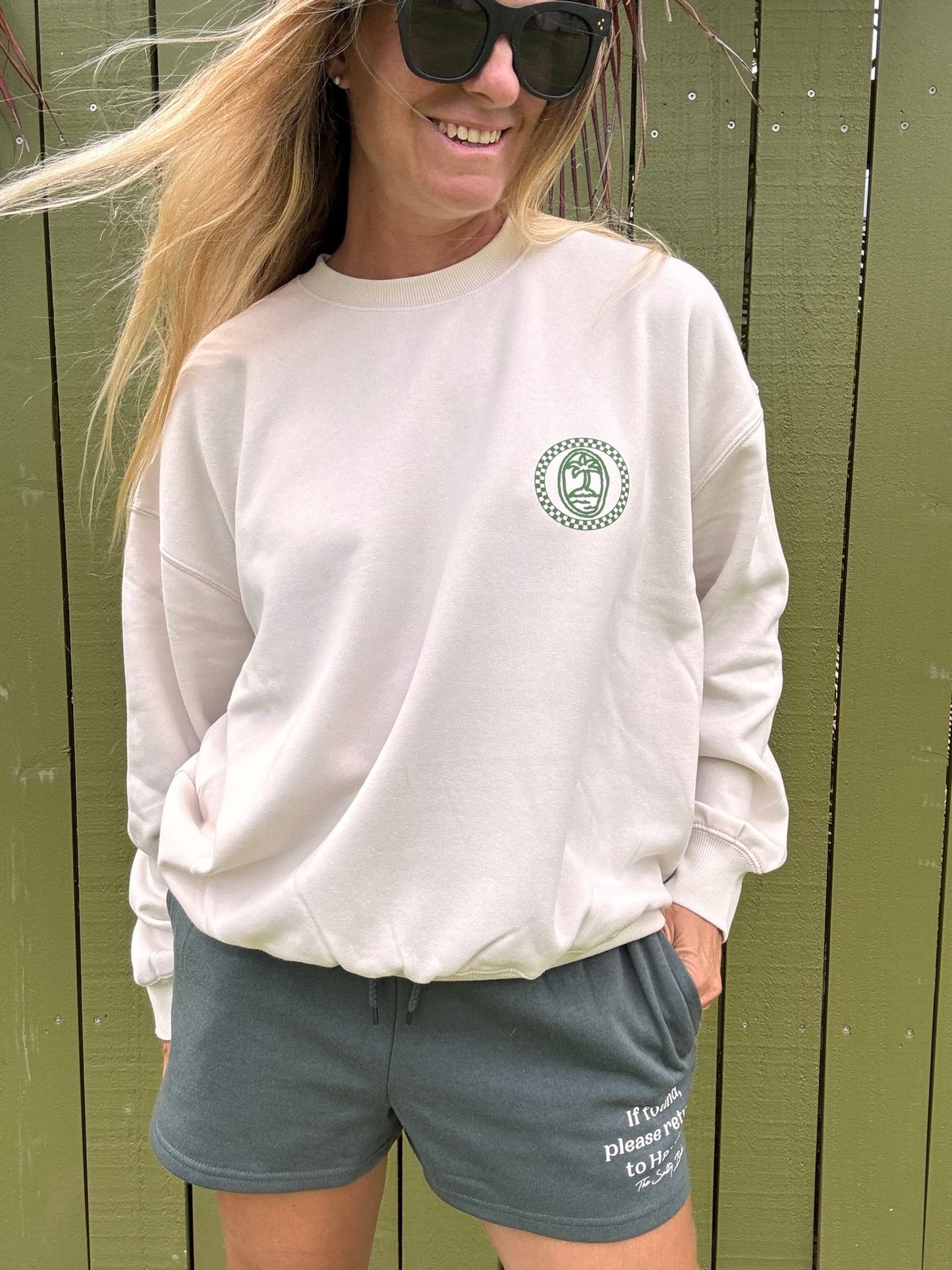 Stoke Street crew sweatshirt - The Salty BabeFleece Tops