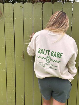 Stoke Street crew sweatshirt - The Salty BabeFleece Tops