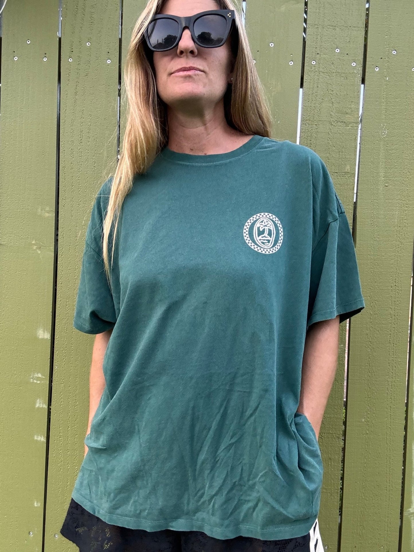 Stoke Street Oversized Tee - Alpine - The Salty BabeGraphic Tee Shirts