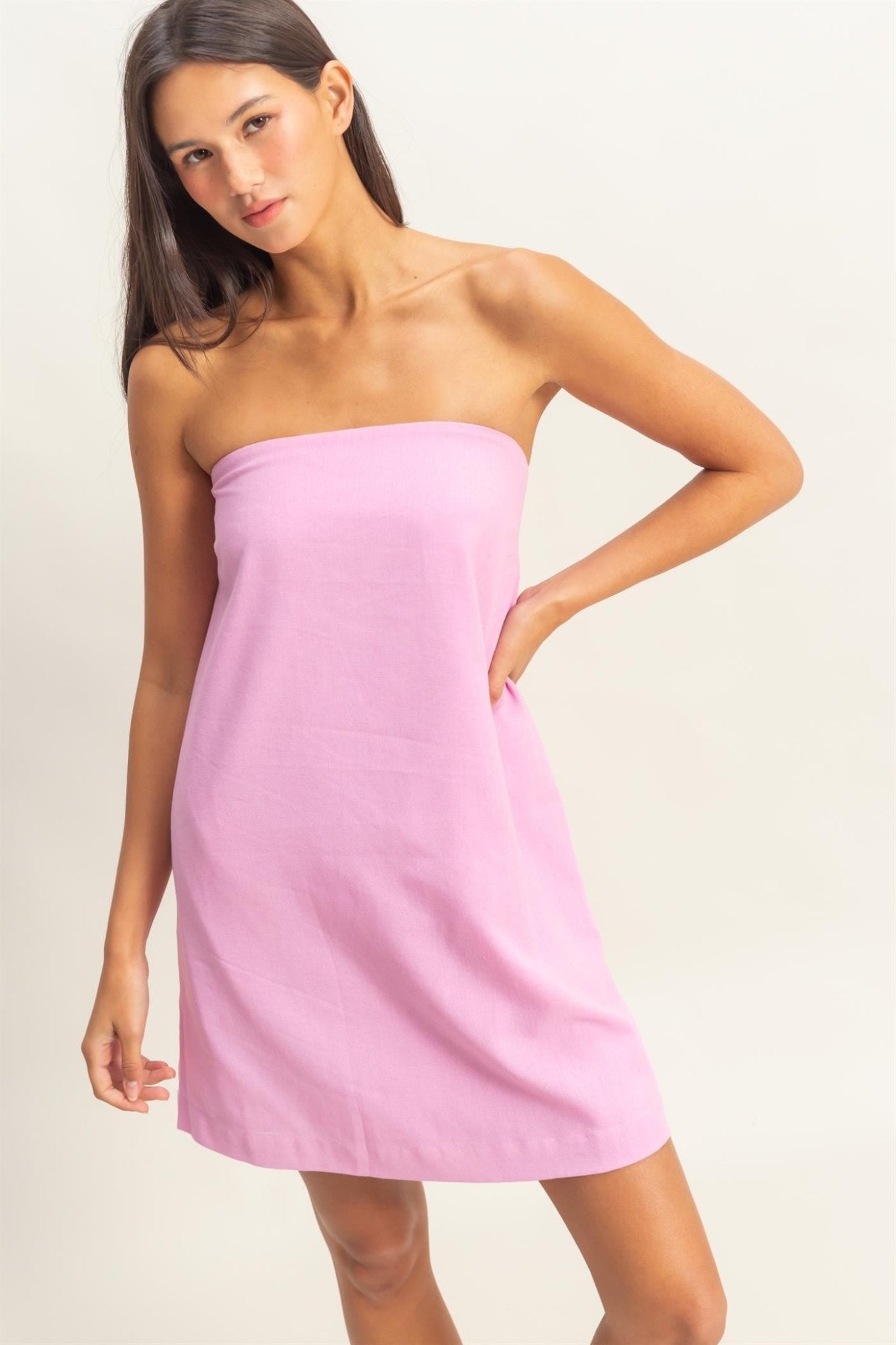 Strawberries & Cream Tube Mini Dress - The Salty BabeDresses