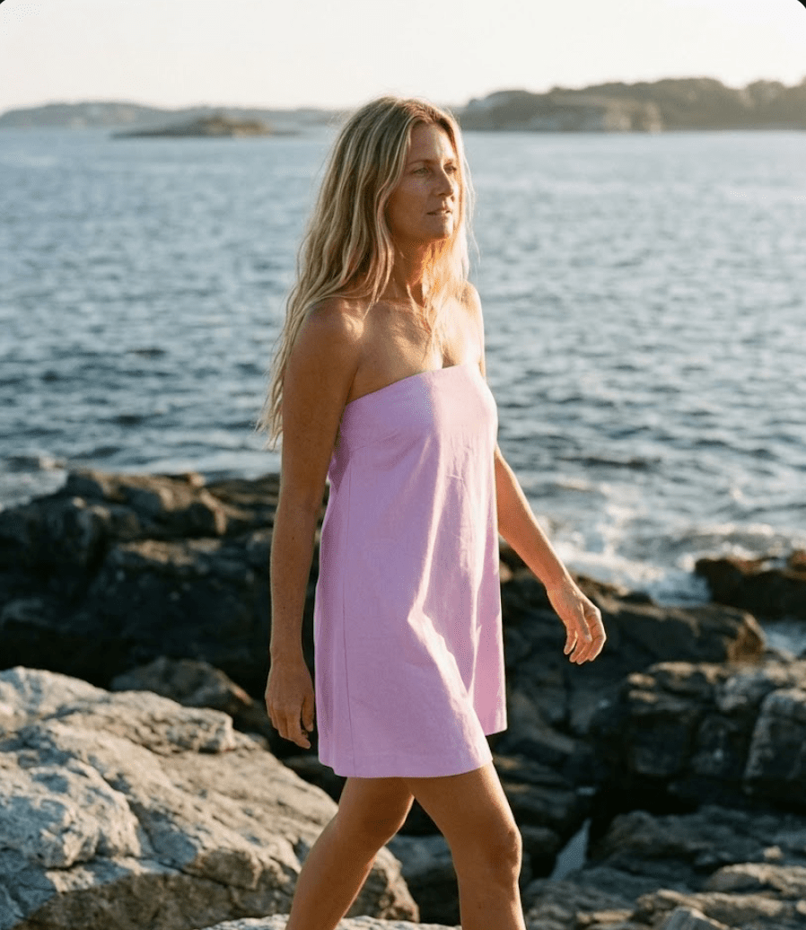 Strawberries & Cream Tube Mini Dress - The Salty BabeDresses