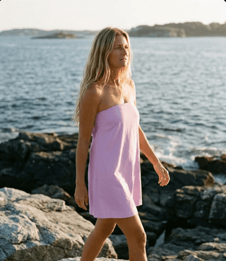 Strawberries & Cream Tube Mini Dress - The Salty BabeDresses
